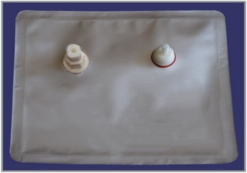 Porcelana Bolsas de muestreo de gas multicapa de papel aluminio con válvula ABS de bloqueo ON/OFF + septum de silicona para la toma de muestras de jeringa 0.3L proveedor