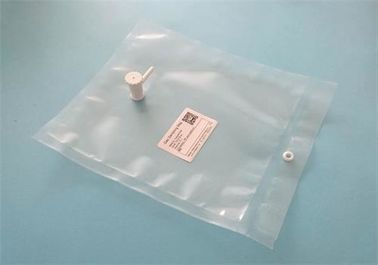 Bolso de muestreo del gas de Du Pont Tedlar® PVF con las características de la válvula de los PP del septo del silicón de la válvula de los PP (4.76m m/7m m) TDL71_20L proveedor