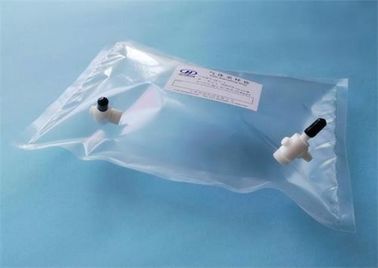 Bolsos de muestreo del gas de Tedlar® PVF con el bolso de gas de la dual-válvula de PTFE y de la película del puerto TDL32_0.5L (bolso) de la muestra de aire Du Pont del septo