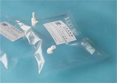 Bolsos de muestreo del gas de Tedlar® PVF con la válvula recta +PTFE de PTFE apropiada y muestreo 0.5L (bolso de la jeringuilla del puerto del septo de la muestra de aire)