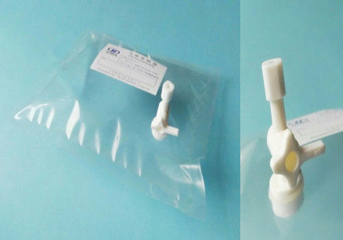 Bolso de muestreo del gas de HEDE Kynar PVDF con la válvula de combinación de la llave de paso con el septo KYN11_2L (bolso del silicón de la muestra de aire)